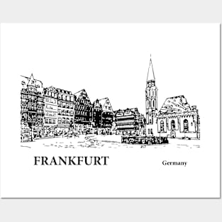 Frankfurt Germany Posters and Art